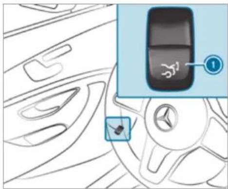 Mercedes-Benz AMG GT (2020) - DANGER Risk of exhaust gas poisoning - 1