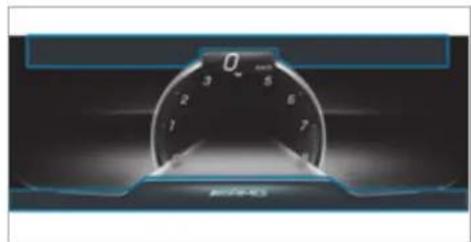 Mercedes-Benz AMG GT (2020) - Overview of indicator and warning lamps - 2