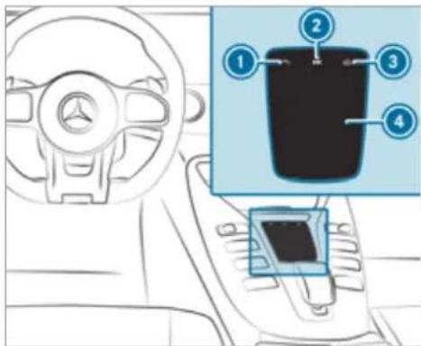 Mercedes-Benz AMG GT (2020) - Using the touchscreen - 1