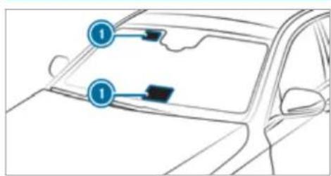 Mercedes-Benz AMG GT (2020) - Activating/deactivating the automatic mirror folding function - 1