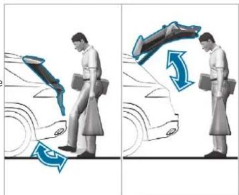 Mercedes-Benz GLS (2019) - WARNING Risk of becoming trapped despite reversing function - 1