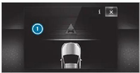 Mercedes-Benz GLS (2019) - Function of Active Brake Assist - 1