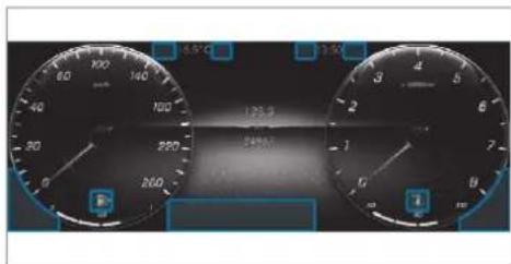 Mercedes-Benz GLS (2019) - Overview of indicator and warning lamps - 1