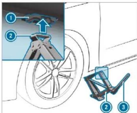 Mercedes-Benz GLS (2019) - NOTE Vehicle damage from the jack - 1