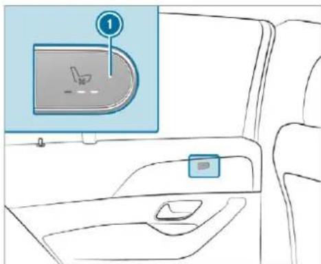 Mercedes-Benz GLS (2019) - Switching the seat ventilation on/off - 1
