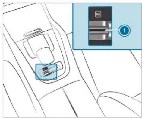 Mercedes-Benz GLS (2019) - Manual gearshifting - 2