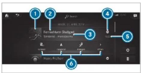 Mercedes-Benz GLS (2019) - Overview of the Notifications Centre - 1