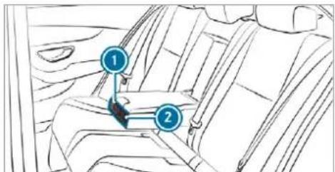 Mercedes-Benz GLS (2019) - Using cup holders - 2