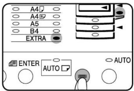 A4 A4 A5 B4 EXTRA ENTER AUTO AUTO