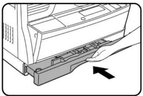 SHARP AR-163 - Misfeed in the paper tray - 1