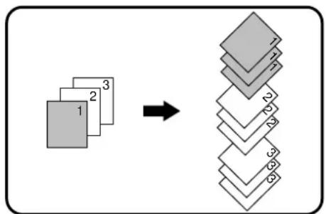 SHARP AR-163 - Sort mode - 1