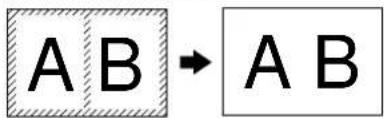 A B → A B