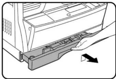SHARP AR-163 - LOADING COPY PAPER - 2