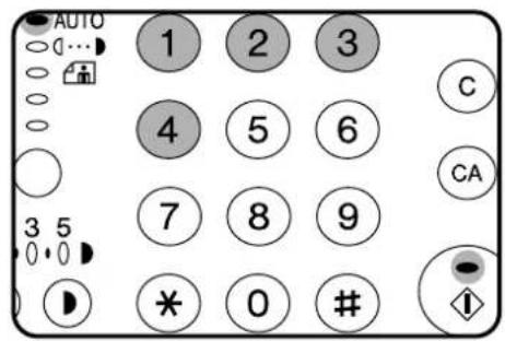 AUTO 1 2 3 4 5 6 7 8 9 * 0 # C CA 3 5 0 0