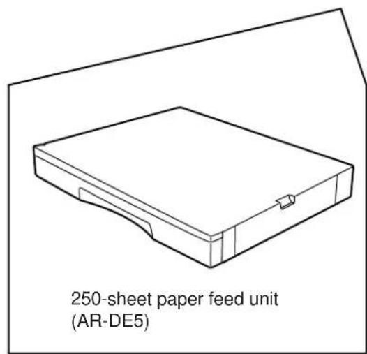 250-sheet paper feed unit (AR-DE5)