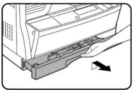 SHARP AR-163 - LOADING COPY PAPER - 6