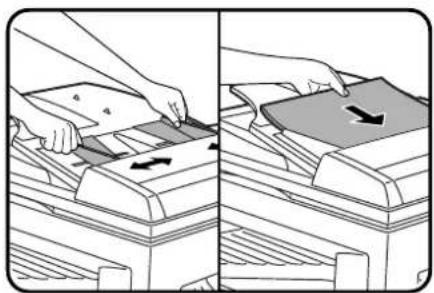 SHARP AR-207 - Set the number of copies and press the START key. - Be sure not to touch the originals as they move on the reversing t - 2
