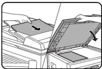 SHARP AR-207 - B/W REVERSE - 2