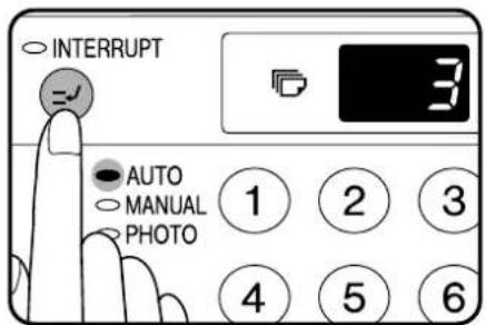 INTERRUPT AUTO MANUAL PHOTO 1 2 3 4 5 6