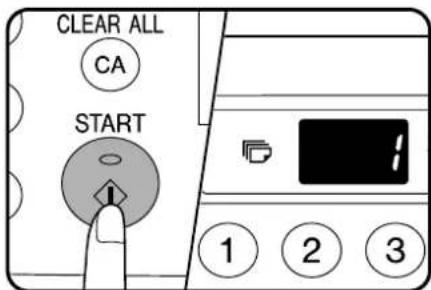 CLEAR ALL CA START 1 2 3