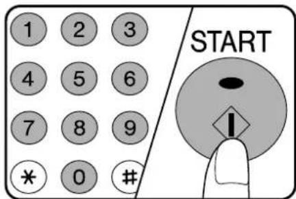 1 2 3 4 5 6 7 8 9 * 0 # START