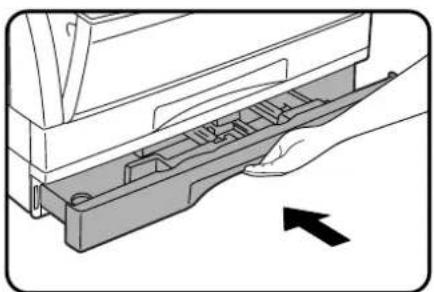 SHARP AR-207 - Misfeed in the lower paper tray - 4
