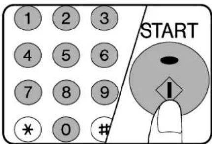 1 2 3 4 5 6 7 8 9 * 0 # START