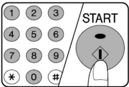 1 2 3 4 5 6 7 8 9 * 0 # START
