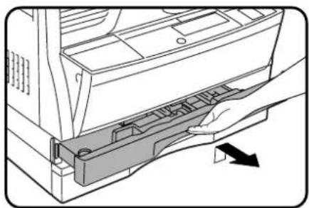 SHARP AR-207 - LOADING COPY PAPER - 2