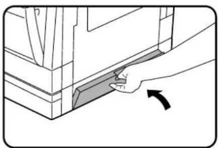 SHARP AR-207 - Misfeed in the lower paper tray - 5