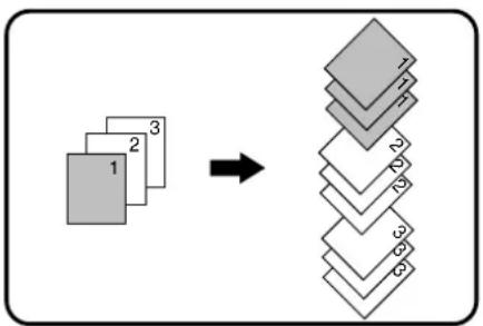 SHARP AR-207 - Sort mode - 1