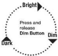COBRA RAD 350 - Display Brightness - 1