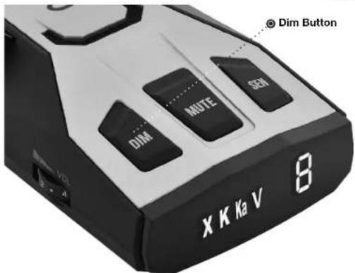 Dim Button DIM MUTE SET X K Ka V 8