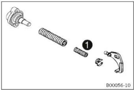 KTM 300 EXC (2020) - Engine characteristic - auxiliary spring - 1