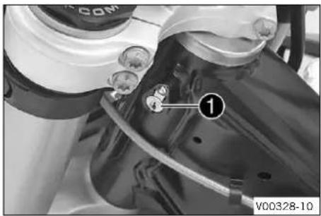 KTM 300 EXC (2020) - Steering lock - 1