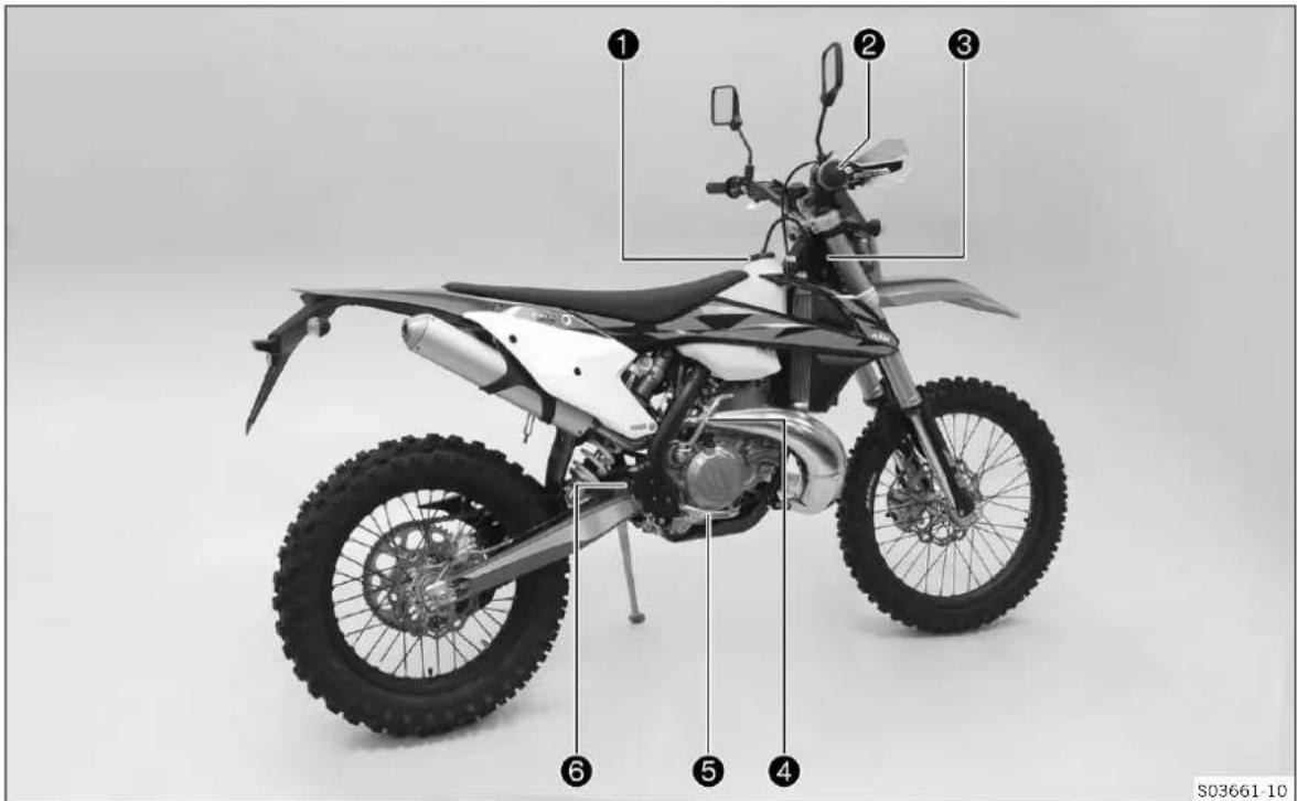 KTM 300 EXC (2020) - VIEW OF VEHICLE - 1