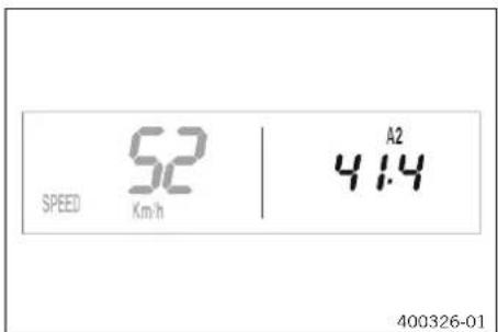 KTM 300 EXC (2020) - Display mode SPEED/A2 (average speed 2) - 1