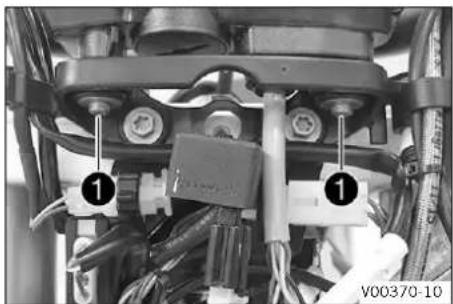KTM 300 EXC (2020) - Changing the combination instrument battery - 1