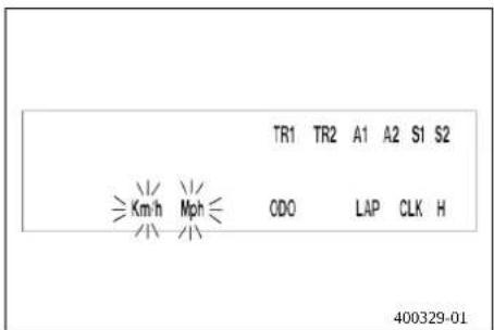 KTM 300 EXC (2020) - Adjusting the unit of measurement - 1