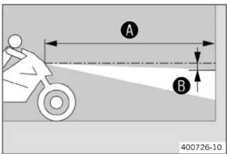 KTM 300 EXC (2020) - Checking the headlight setting - 1