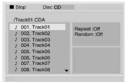 /Track01.CDA 001. Track01 002. Track02 003. Track03 004. Track04 005. Track05 006. Track06 007. Track07 008. Track08 Repeat :Off Random :Off
