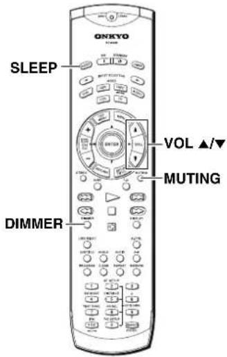 Qnexo SLEEP VOL ▲/▼ MUTING DIMMER