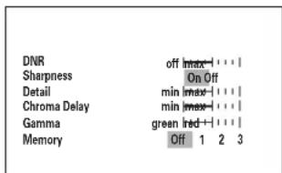 ONKYO DR-S2.2 - ■Adjusting the picture quality settings – To create your own setting (2) - 2