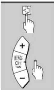 STEP SLOW CH TUN +