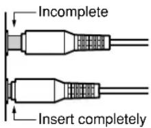 Incomplete Insert completely