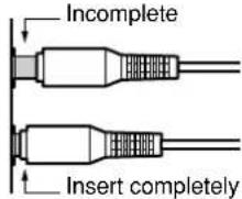 Incomplete Insert completely