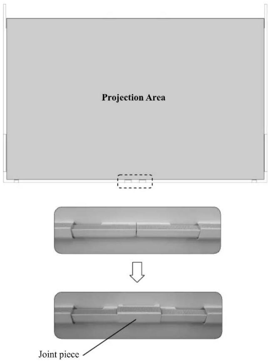 Projection Area Joint piece