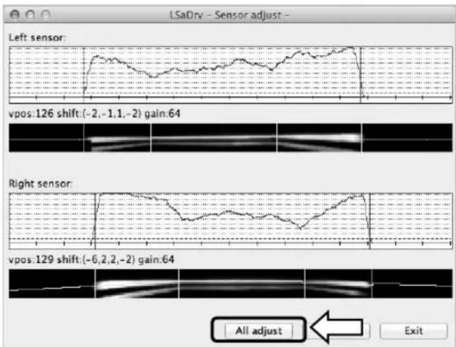 HITACHI StarBoard Link EZ2 - Sensor Adjustment Procedure (Mac version) - 3