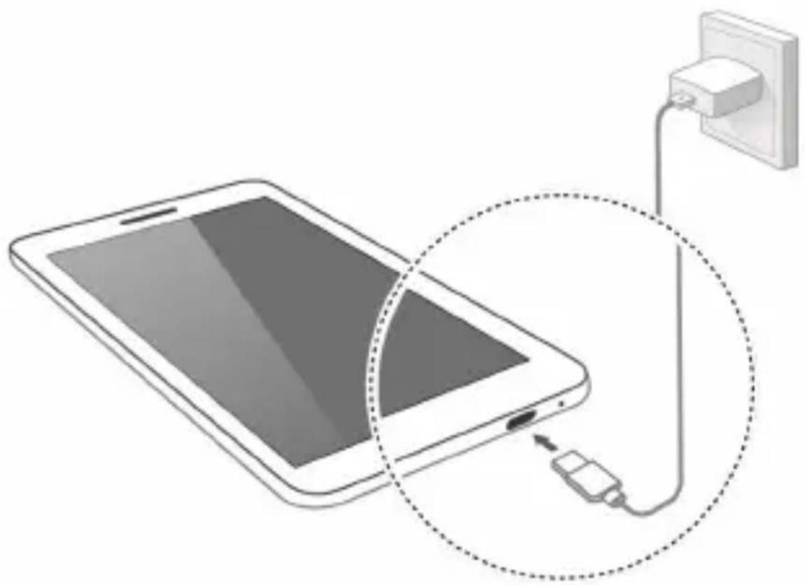 HUAWEI MediaPad T1 7.0 Pro - Charging the Battery - 1
