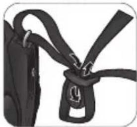 BENQ GH 700 - Attaching the strap - 2